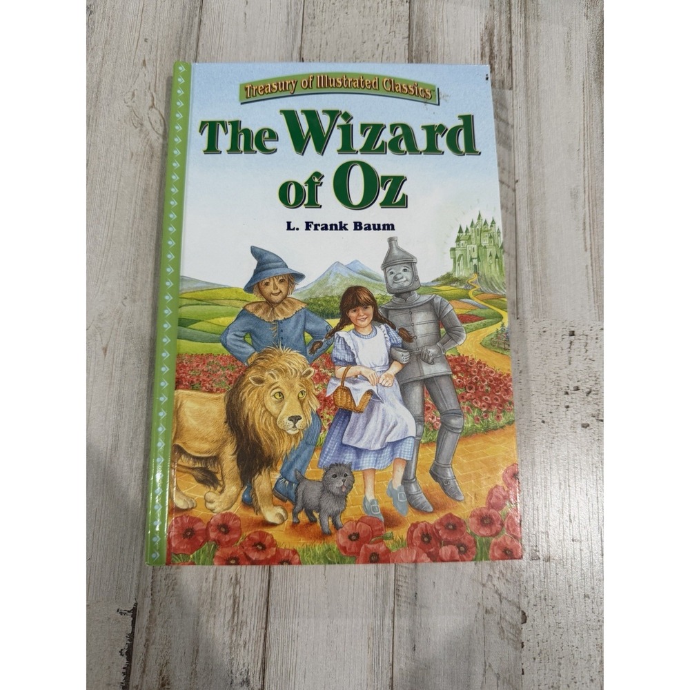 The Wizard of Oz L. Frank Baum Treasury of Illustrated Classics Hardcover Book